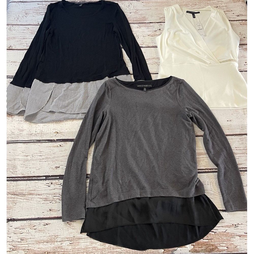 White House Black Market Womens Blouse Top Size Size XS Lot of 3